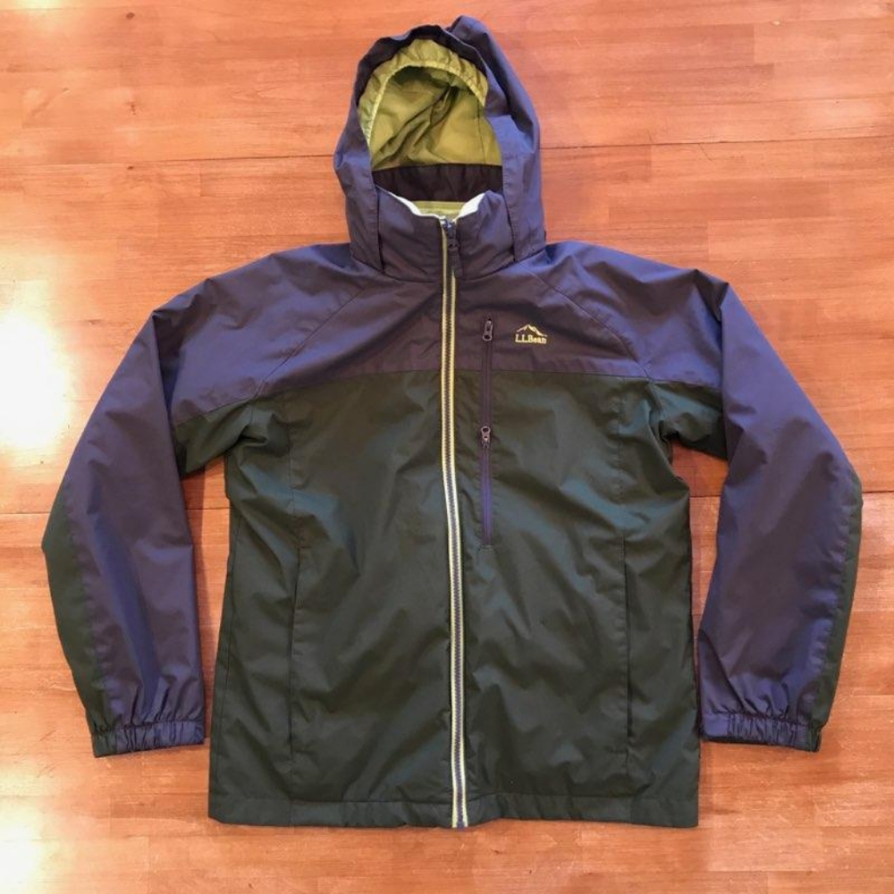 L.L. BEAN WATERPROOF 3-IN-1 COAT